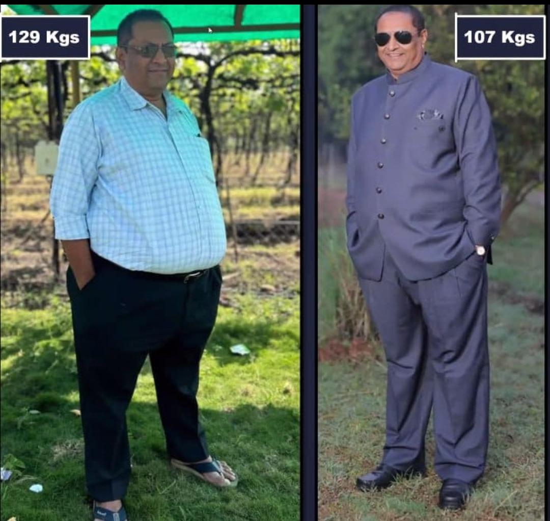 129 KG → 107 KG